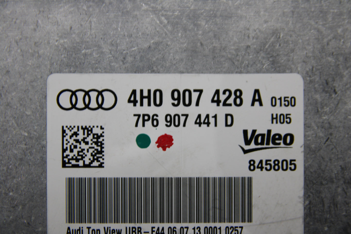 2013-2018 Audi A8L Surround View Camera Control Module Unit OEM 4H0 907 428 A