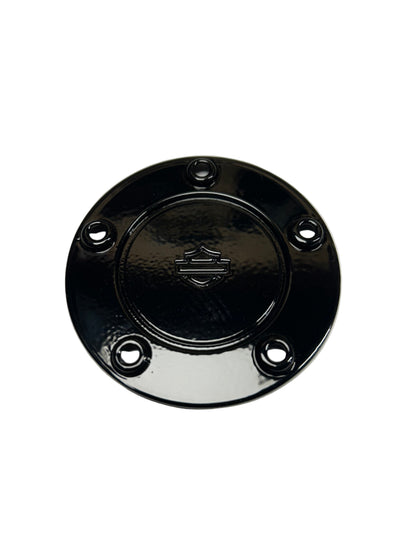 Harley Davidson OEM Twin Cam Black Plate Points Timer Timing Cover