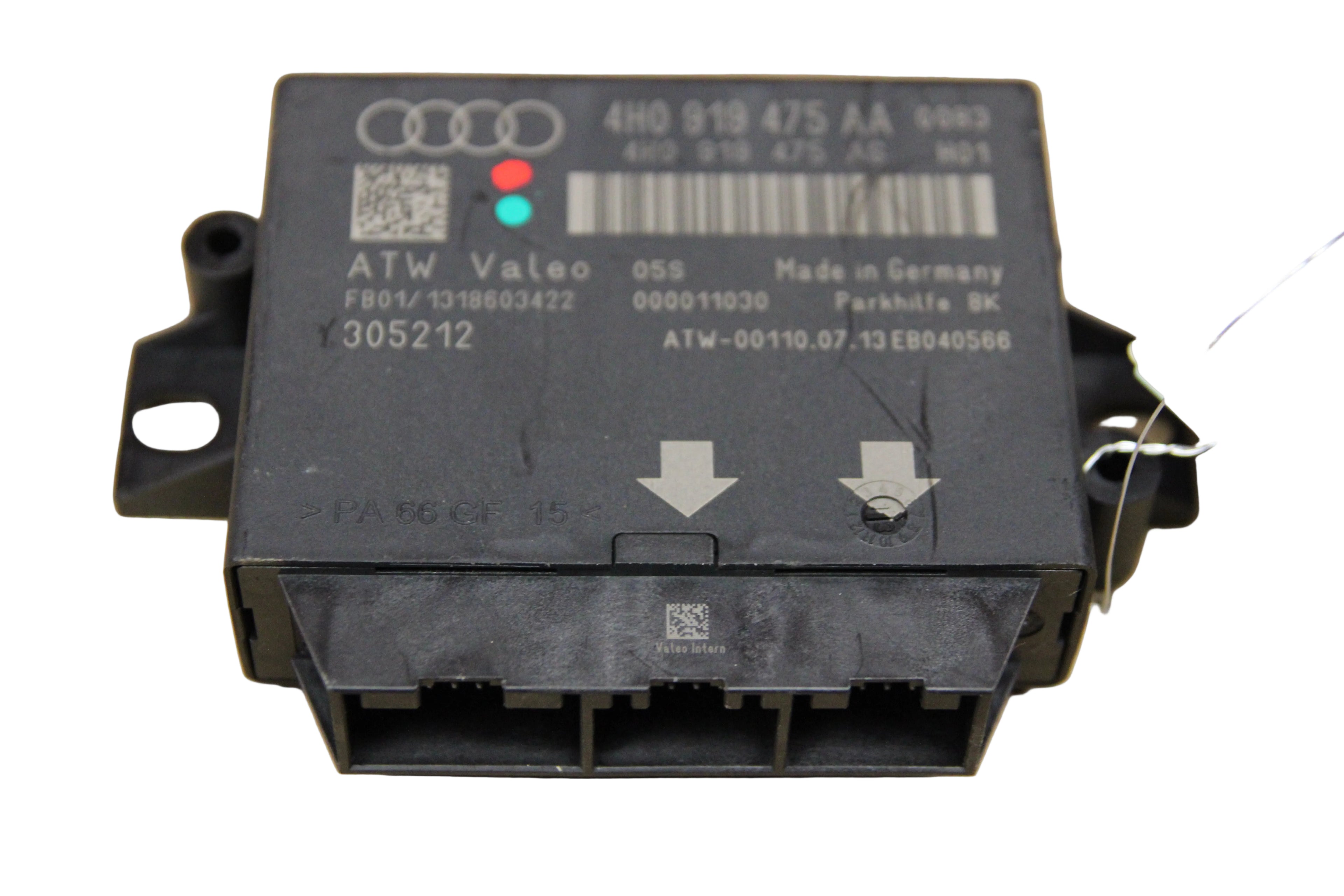 2013-2018 AUDI A8L PARKING ASSISTANT CONTROL MODULE OEM 4H0 919 475 AA