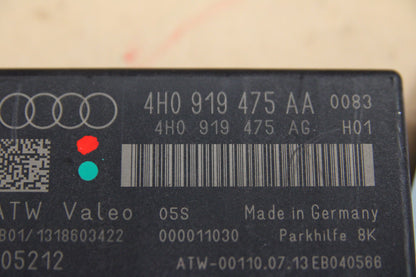 2013-2018 AUDI A8L PARKING ASSISTANT CONTROL MODULE OEM 4H0 919 475 AA