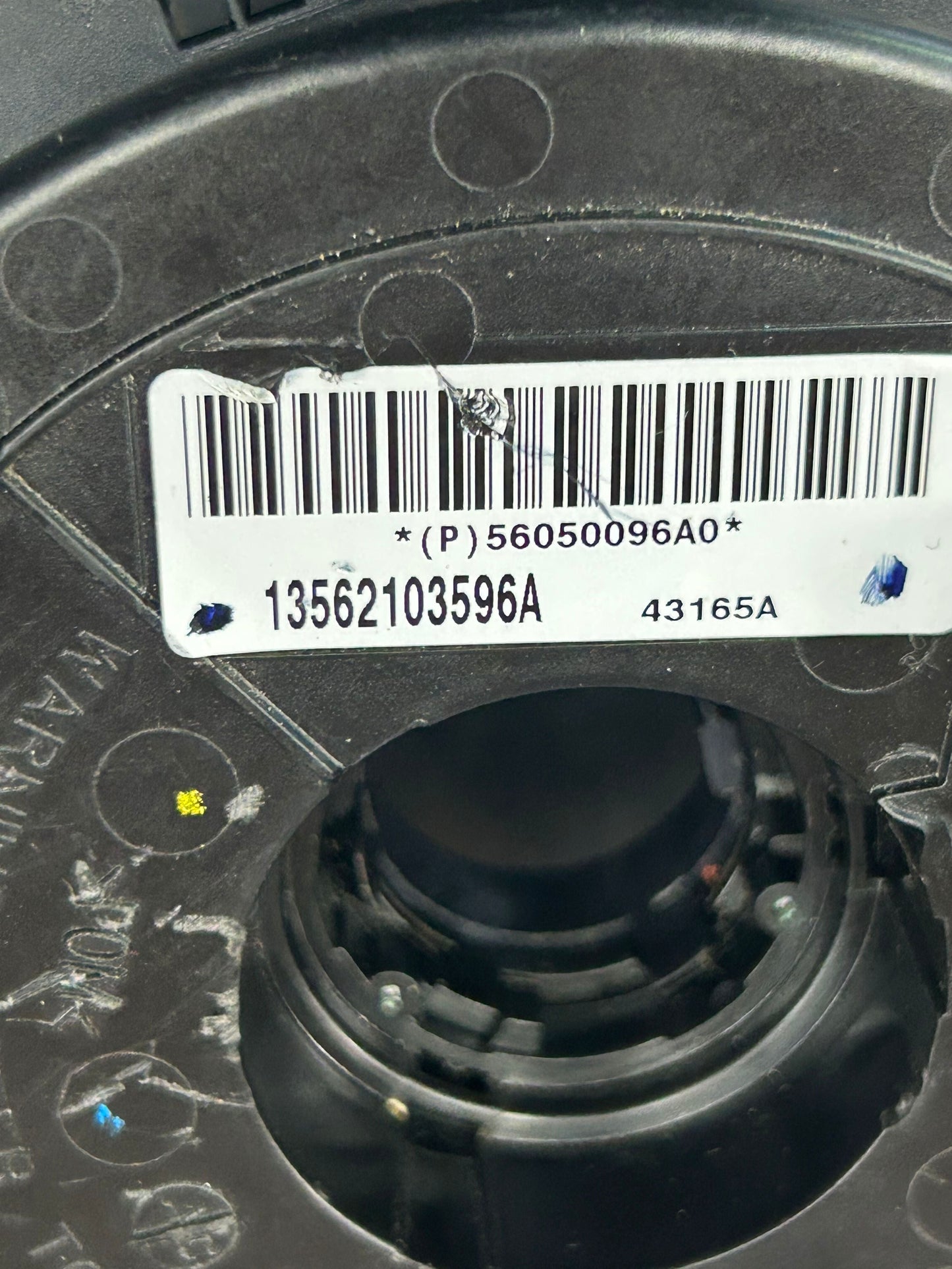 2005-2007 Jeep Grand Cherokee Commander Clock Spring Switches & Bezel OEM