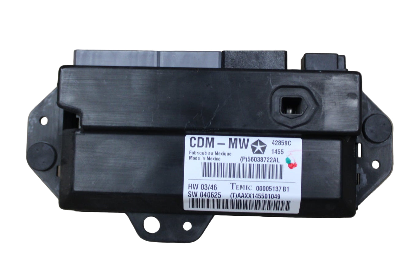 05-10 CHARGER 300 SRT8 OEM DOOR WINDOW CONTROL MODULE 56038722AL