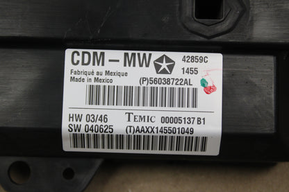 05-10 CHARGER 300 SRT8 OEM DOOR WINDOW CONTROL MODULE 56038722AL