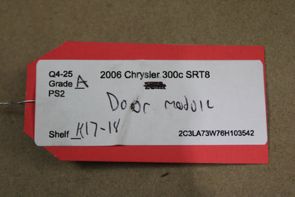 05-10 CHARGER 300 SRT8 OEM DOOR WINDOW CONTROL MODULE 56038722AL