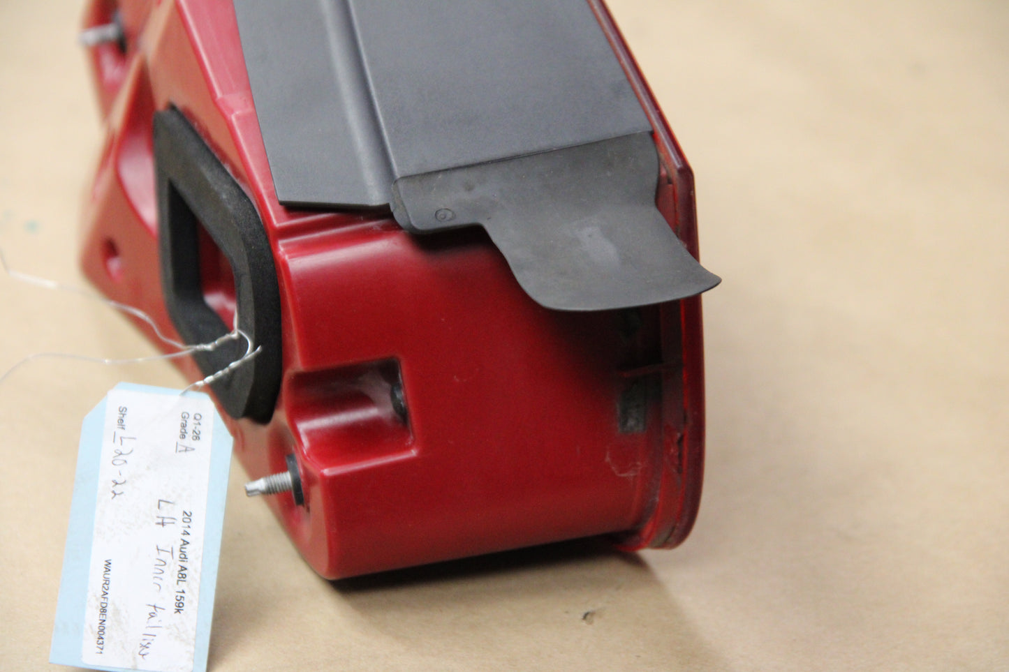 11-14 Audi A8L Quattro Rear Left Driver Side Inner Taillight Light Lamp OEM