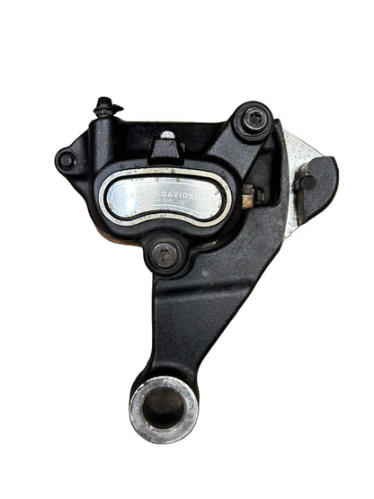 Harley Davidson OEM 2013 Softail Rear Brake Caliper 40908-08 & Bracket 42895-08