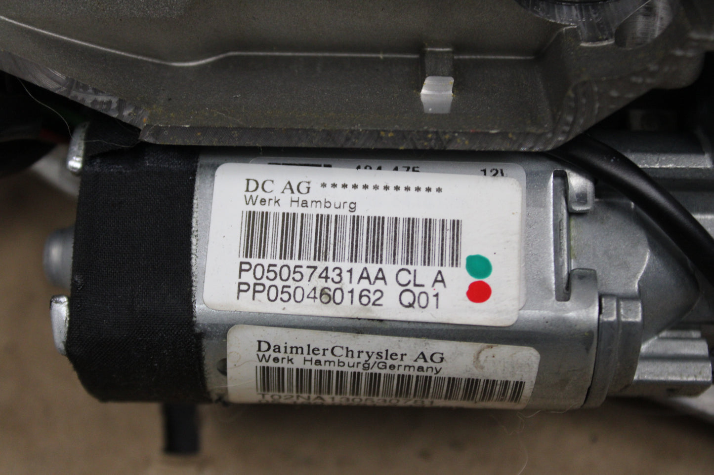 2005-2010 CHRYSLER 300 STEERING COLUMN ASSEMBLY OEM 05057431AA
