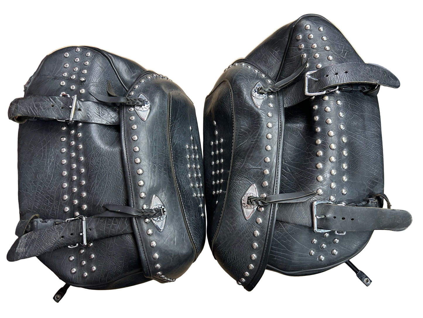 Harley Davidson OEM 2013 Heritage Softail Saddlebags 90476-09 & 90477-09