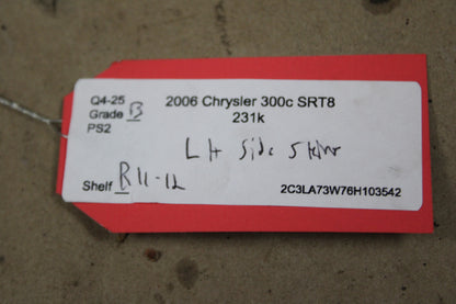 05-10 CHRYSLER 300 SRT8 OEM DRIVER LH SIDE SKIRT ROCKER PANEL MOLDING