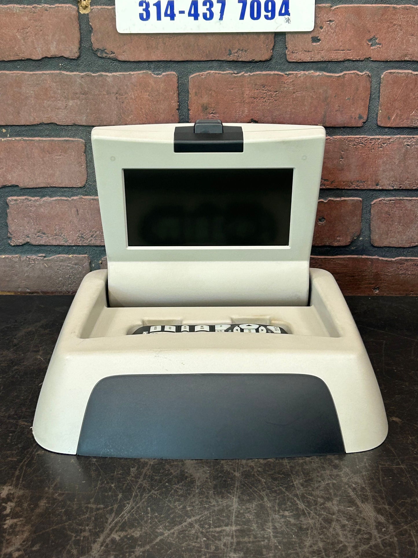 05 - 07 JEEP GRAND CHEROKEE SRT8 OEM ROOF MEDIA SYSTEM MONITOR SCREEN DVD PLAYER