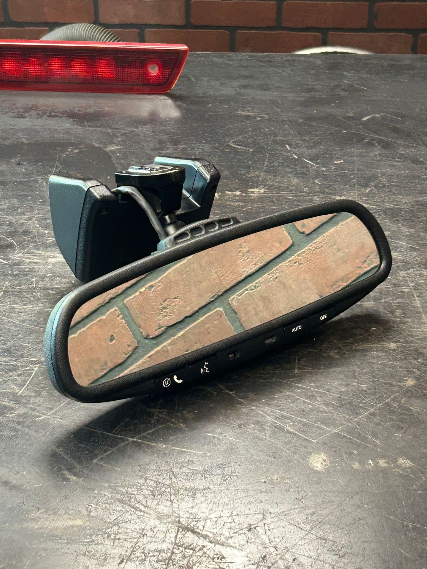 OEM 2005-2007 Jeep Grand Cherokee Interior Overhead Rearview Mirror 55156726AE