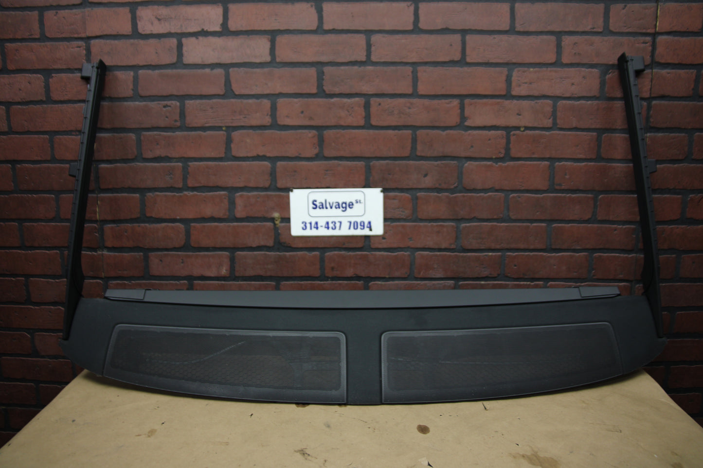 2011-2018 AUDI A8L REAR BLIND SUNSHADE SHADE DECK SHELF COVER ROLLER OEM