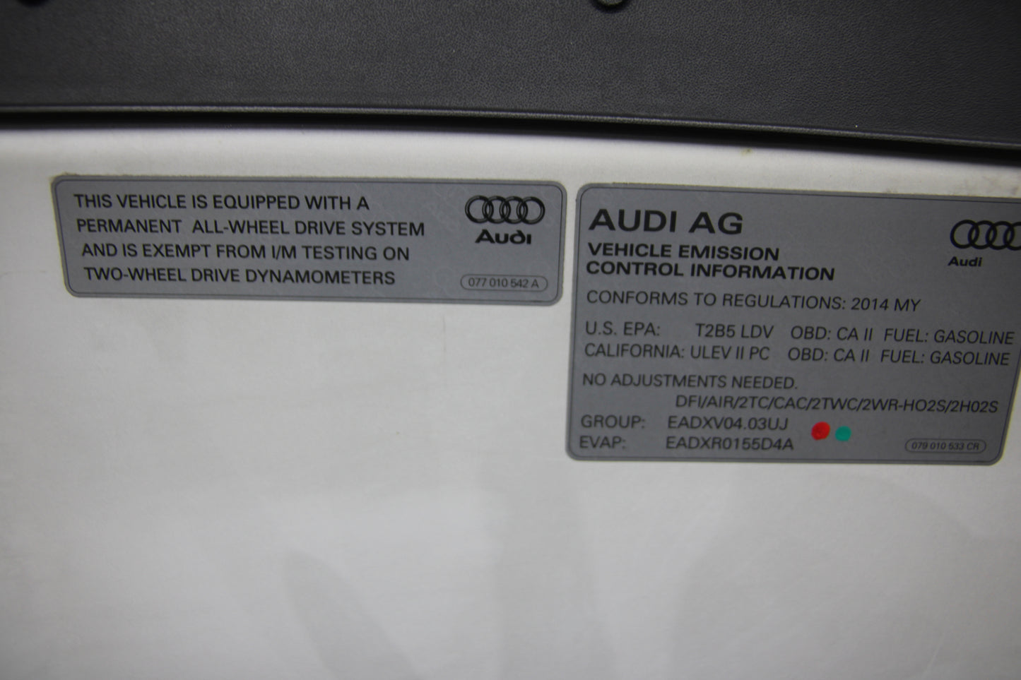 2011 - 2014 AUDI A8 A8L S8 FRONT HOOD BONNET PANEL ASSEMBLY OEM WHITE
