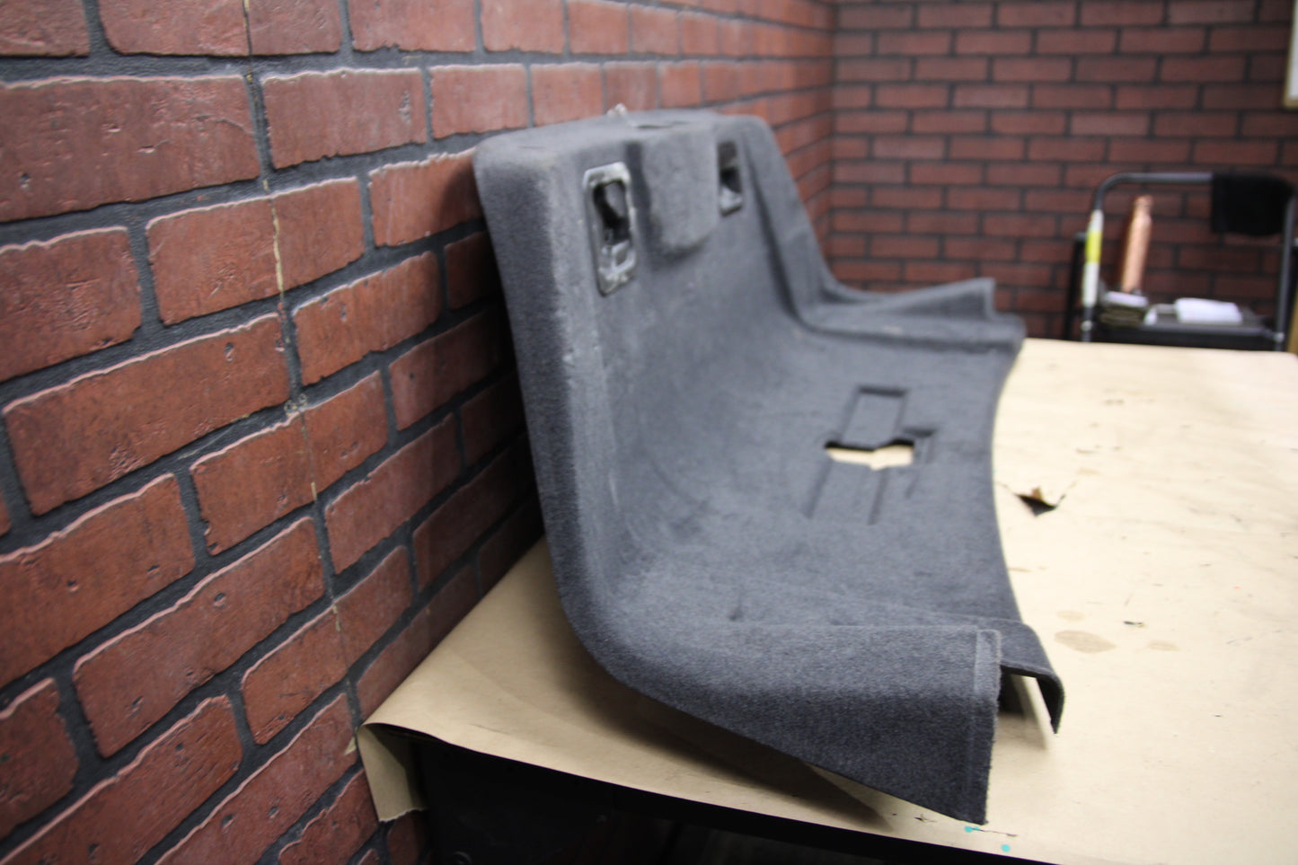 2011-2014 AUDI A8L QUATTRO REAR TRUNK LINER LID CARPET COVER PANEL TRIM OEM