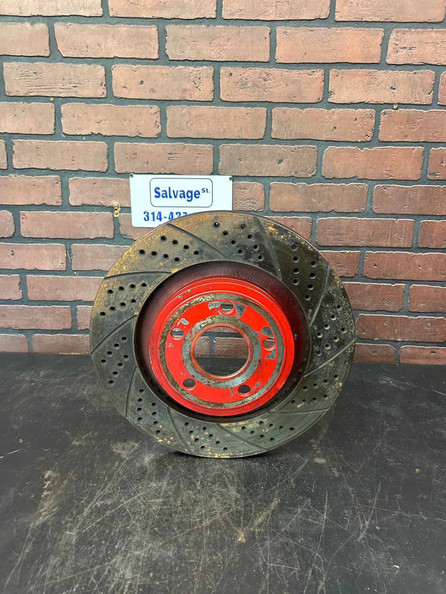 06-10 JEEP GRAND CHEROKEE SRT8 6.1L FRONT BREMBO BRAKE CALIPER ROTORS SET