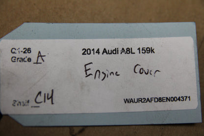 2013-2018 AUDI A8 QUATTRO 4.0L V8 Engine Cover Panel OEM 079 103 925 AC