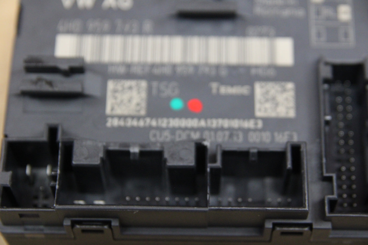 2012-2018 Audi A8 Quattro Front Rear Left Right Door Control Module Set OEM
