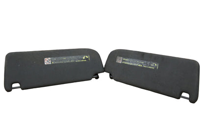2011-2018 AUDI A8 QUATTRO RIGHT LEFT SIDE SUN VISOR SHADE OEM BLACK SET