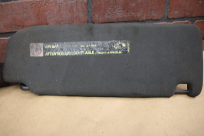 2011-2018 AUDI A8 QUATTRO RIGHT LEFT SIDE SUN VISOR SHADE OEM BLACK SET