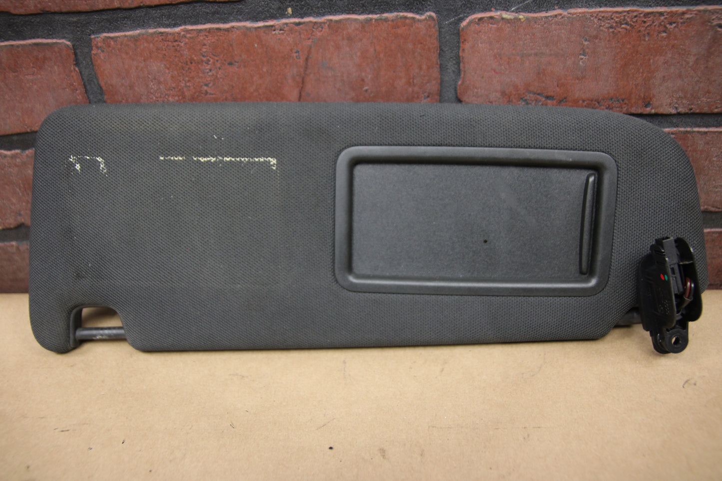2011-2018 AUDI A8 QUATTRO RIGHT LEFT SIDE SUN VISOR SHADE OEM BLACK SET