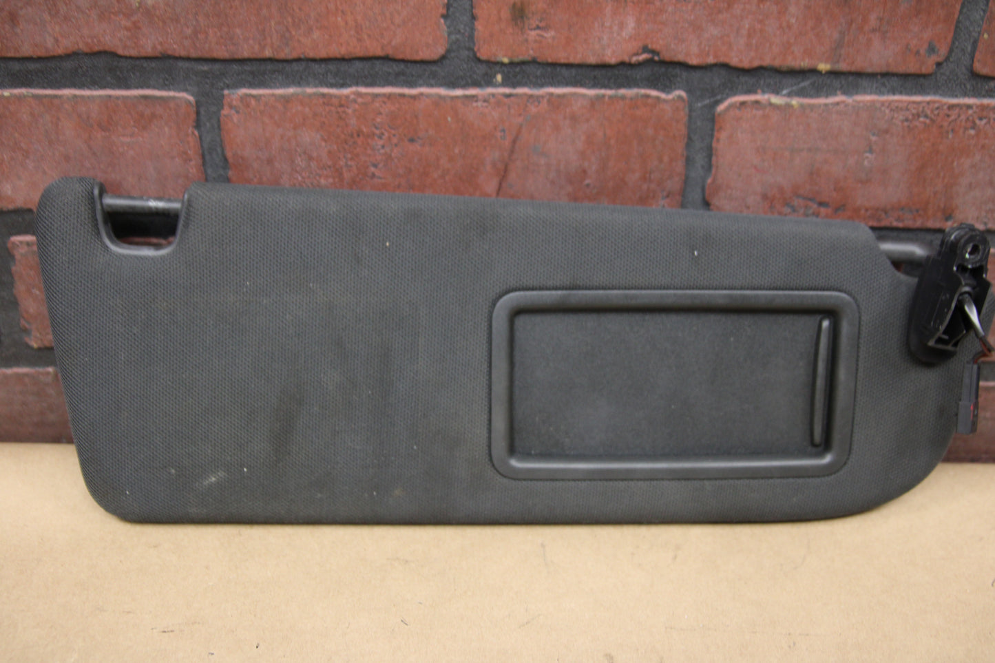 2011-2018 AUDI A8 QUATTRO RIGHT LEFT SIDE SUN VISOR SHADE OEM BLACK SET