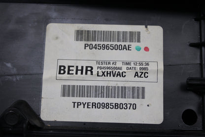 2006 CHRYSLER 300 SRT8 HVAC A/C HEATER BLOWER HOUSING BOX 04596500AE
