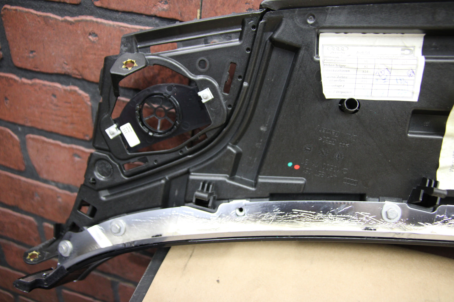 2011-2018 Audi A8 Quattro S8 Upper Dashboard Dash Trim Panel 4H1 857 007 C