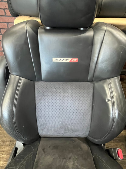 2005-2010 Chrysler 300C SRT8 Leather Seat Set Front Rear Driver Passenger 133K