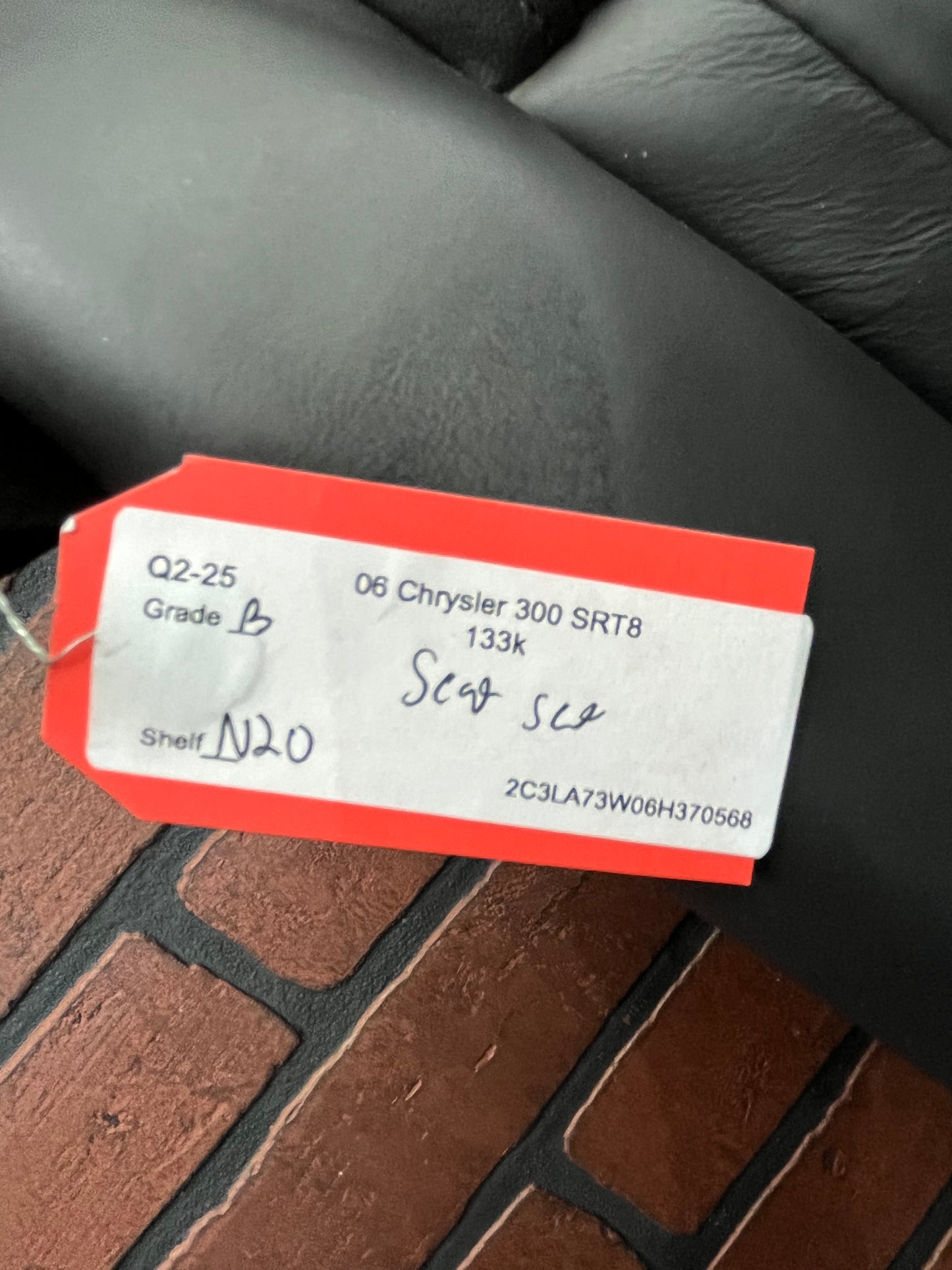 2005-2010 Chrysler 300C SRT8 Leather Seat Set Front Rear Driver Passenger 133K