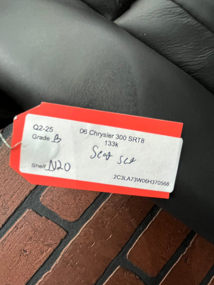 2005-2010 Chrysler 300C SRT8 Leather Seat Set Front Rear Driver Passenger 133K