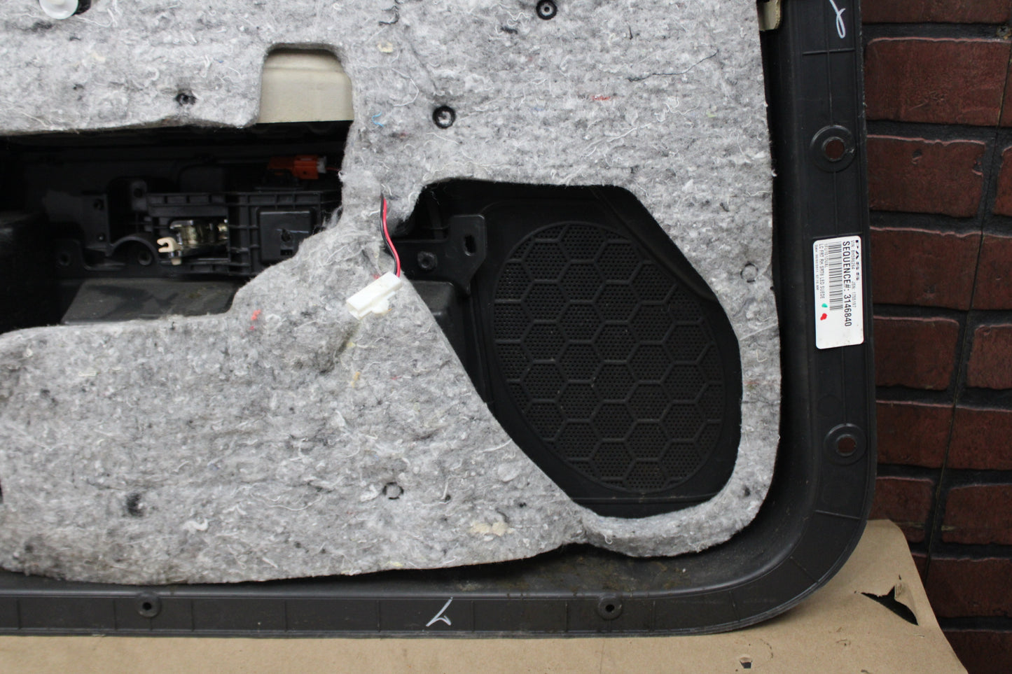 2008-2014 Dodge Challenger SRT8 Front Passenger RH Door Panel 1FU101DVAL OEM