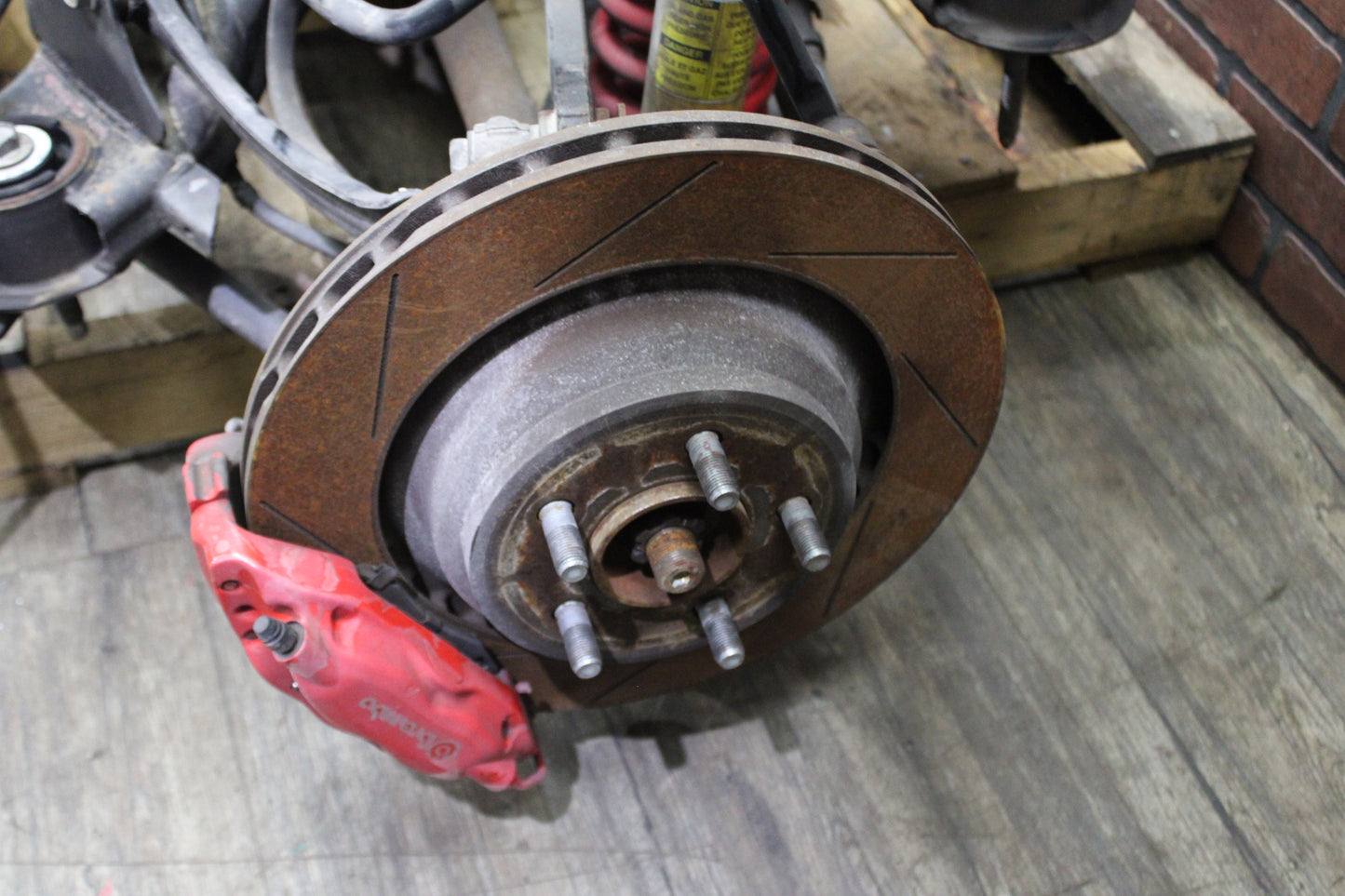 11-14 Challenger Rear Suspension Differential Carrier Cradle Assembly OEM