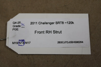 11-12 CHARGER CHALLENGER SRT8 FRONT DRIVER LH STRUT SHOCK 05181350AG