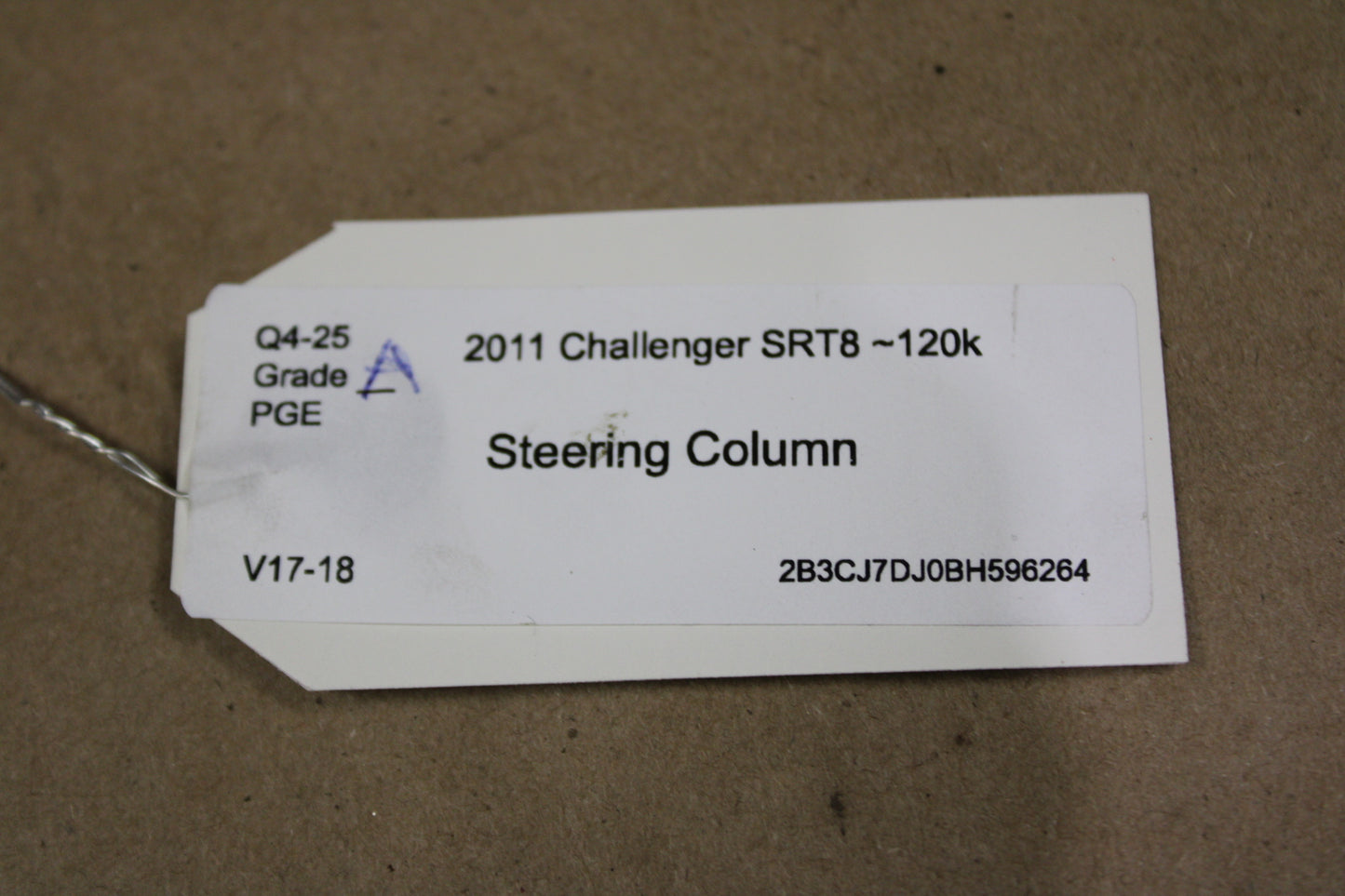 2011-14 Charger Challenger 300 SRT8 Steering Column Assembly 05057577AC OEM