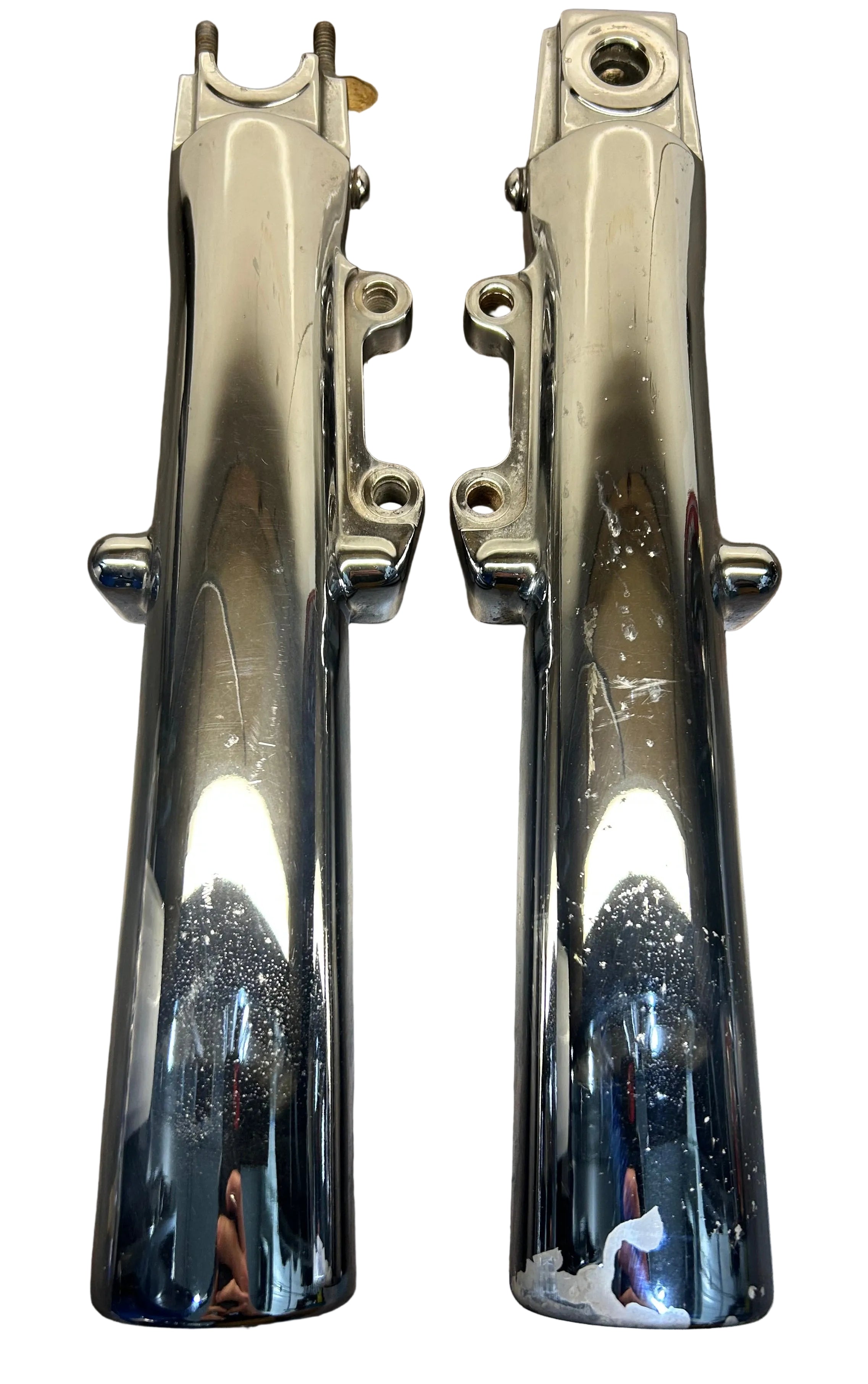 Harley Davidson OEM 00-13 Chrome Fork Lowers 46496-00 & 46498-00