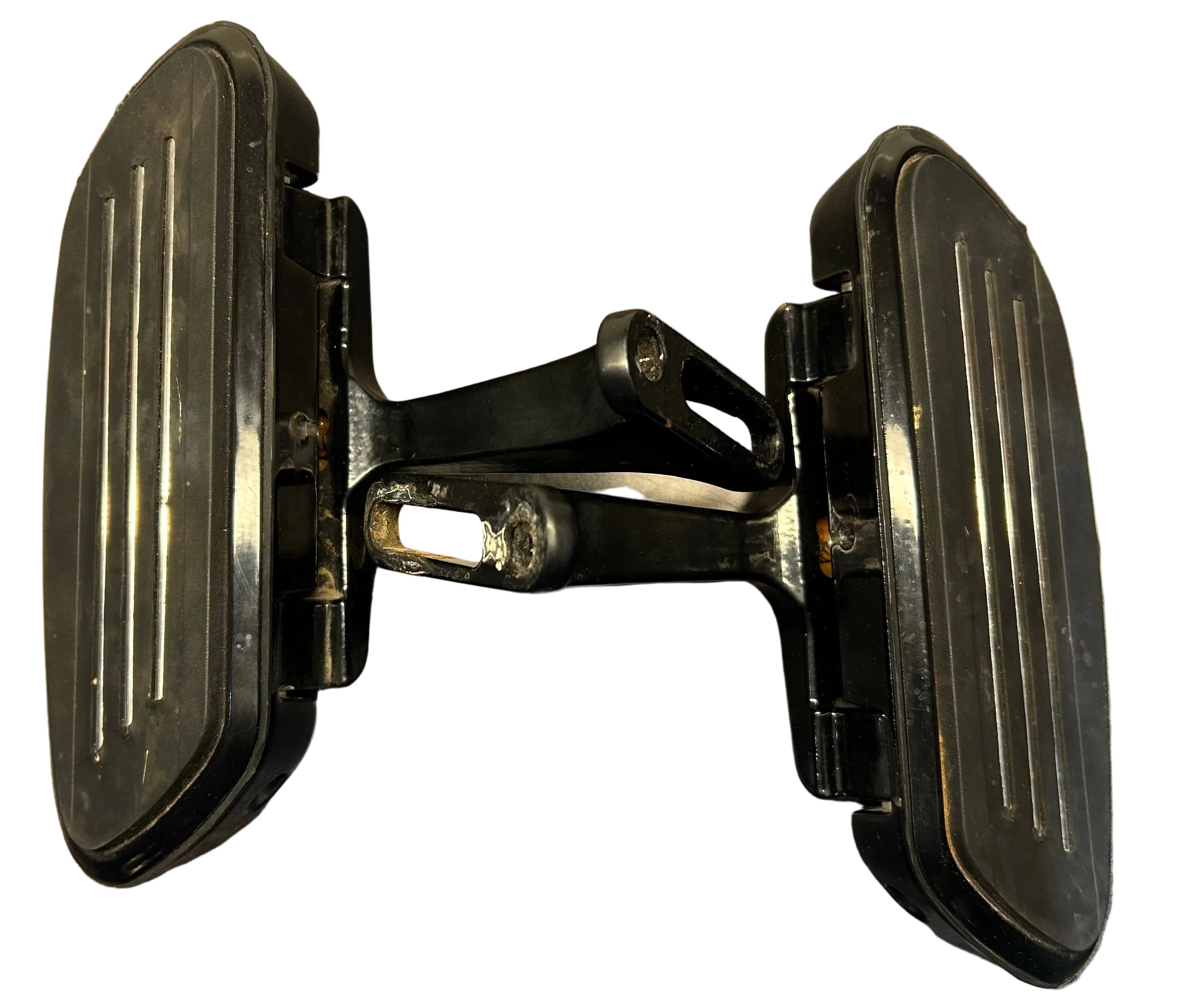 Harley Davidson OEM Black Streamliner Passenger Footboard Set 50501819