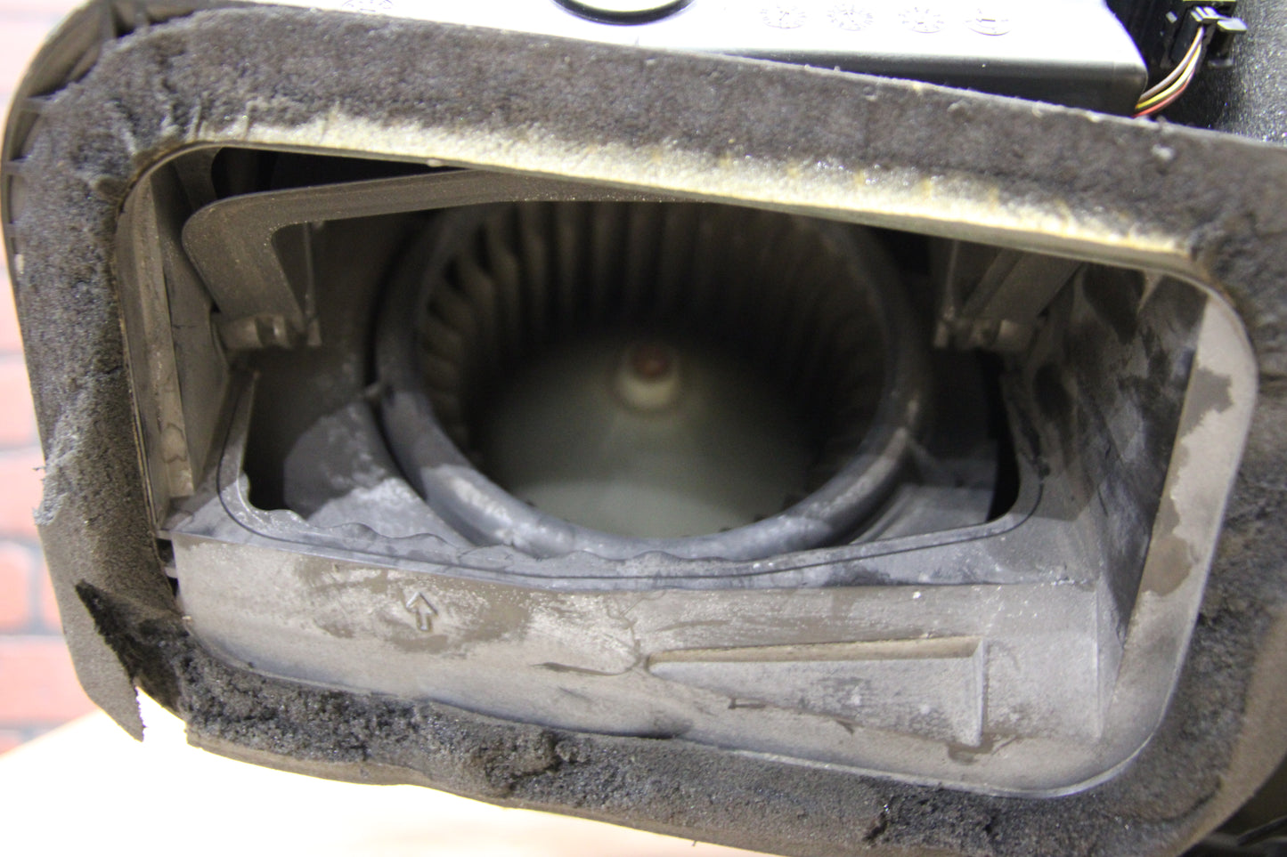 2014 AUDI A8 QUATTRO HVAC AC CLIMATE HEATER BLOWER HOUSING BOX OEM