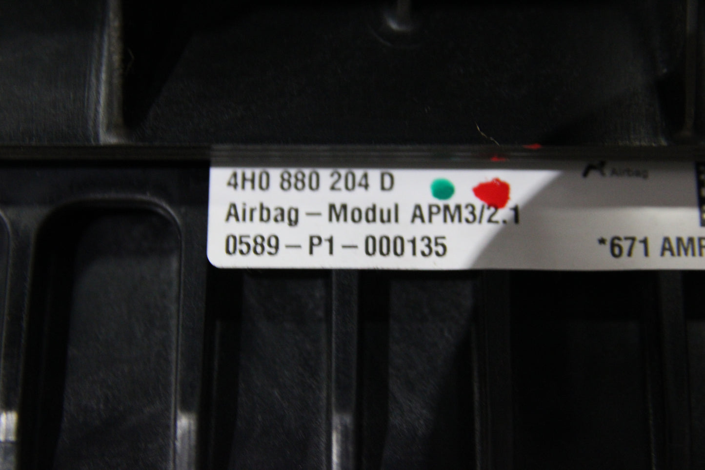 11-17 Audi A8 Quattro Front Dashboard Dash Instrument Panel Cover Assembly OEM