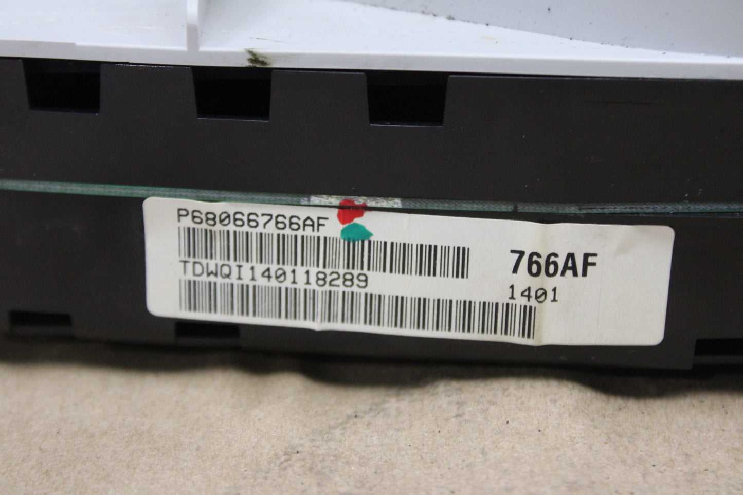 2011 Dodge Challenger SRT8 Dash Instrument Cluster Speedometer 180MPH OEM