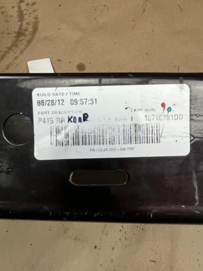 OEM 2008-2014 Ford F150 Rear Driver LH Side Bumper Corner End Cap w/ Sensor Hole