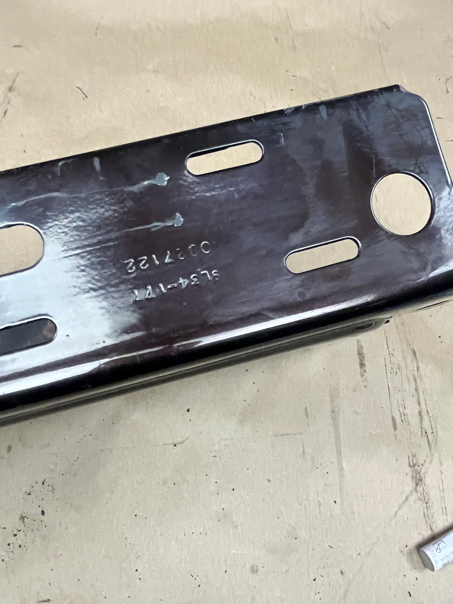 OEM 2008-2014 Ford F150 Rear Driver LH Side Bumper Corner End Cap w/ Sensor Hole