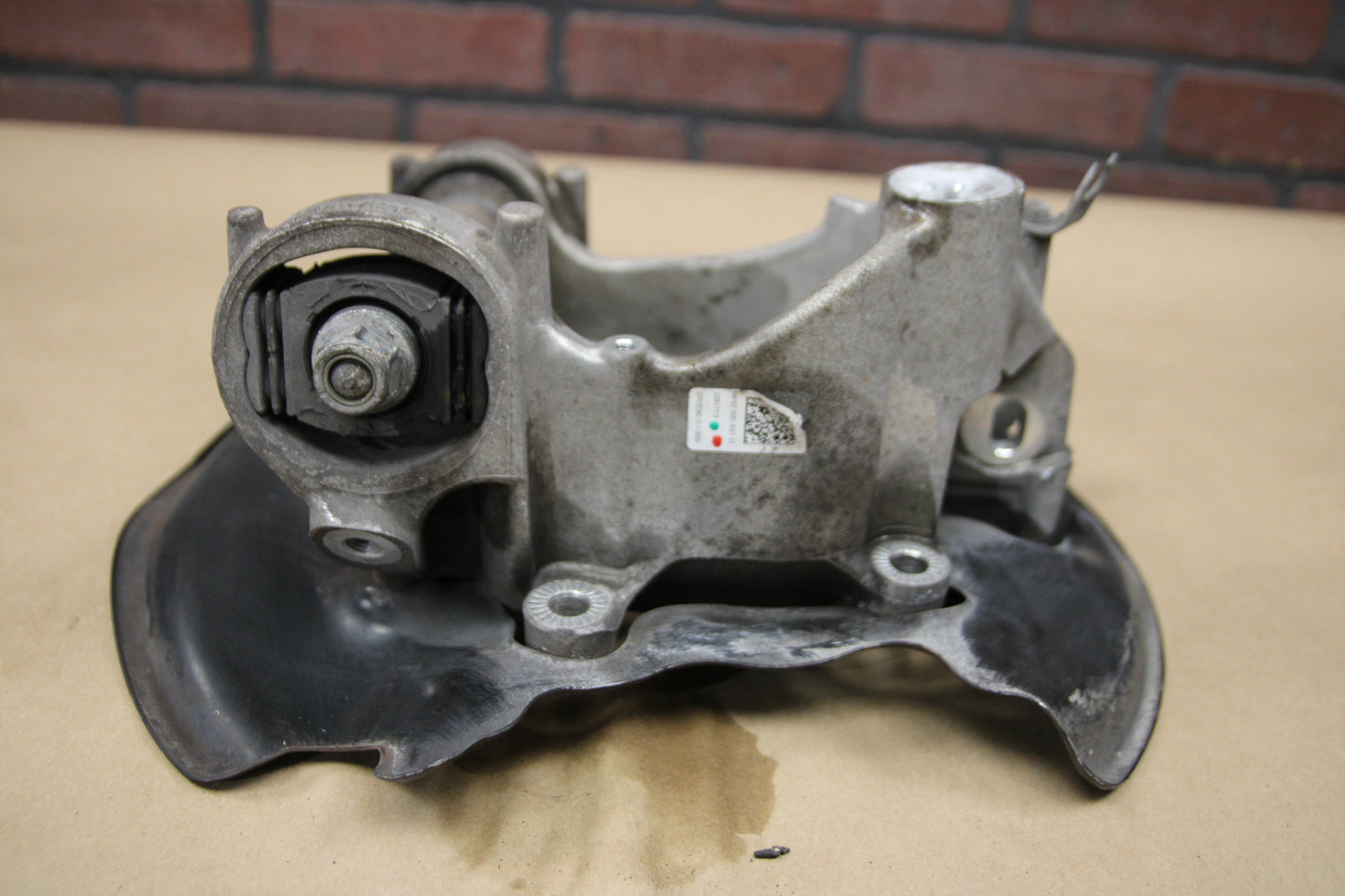 11-18 Audi A8 Quattro Rear Left Driver Side Steering Spindle Knuckle Hub OEM