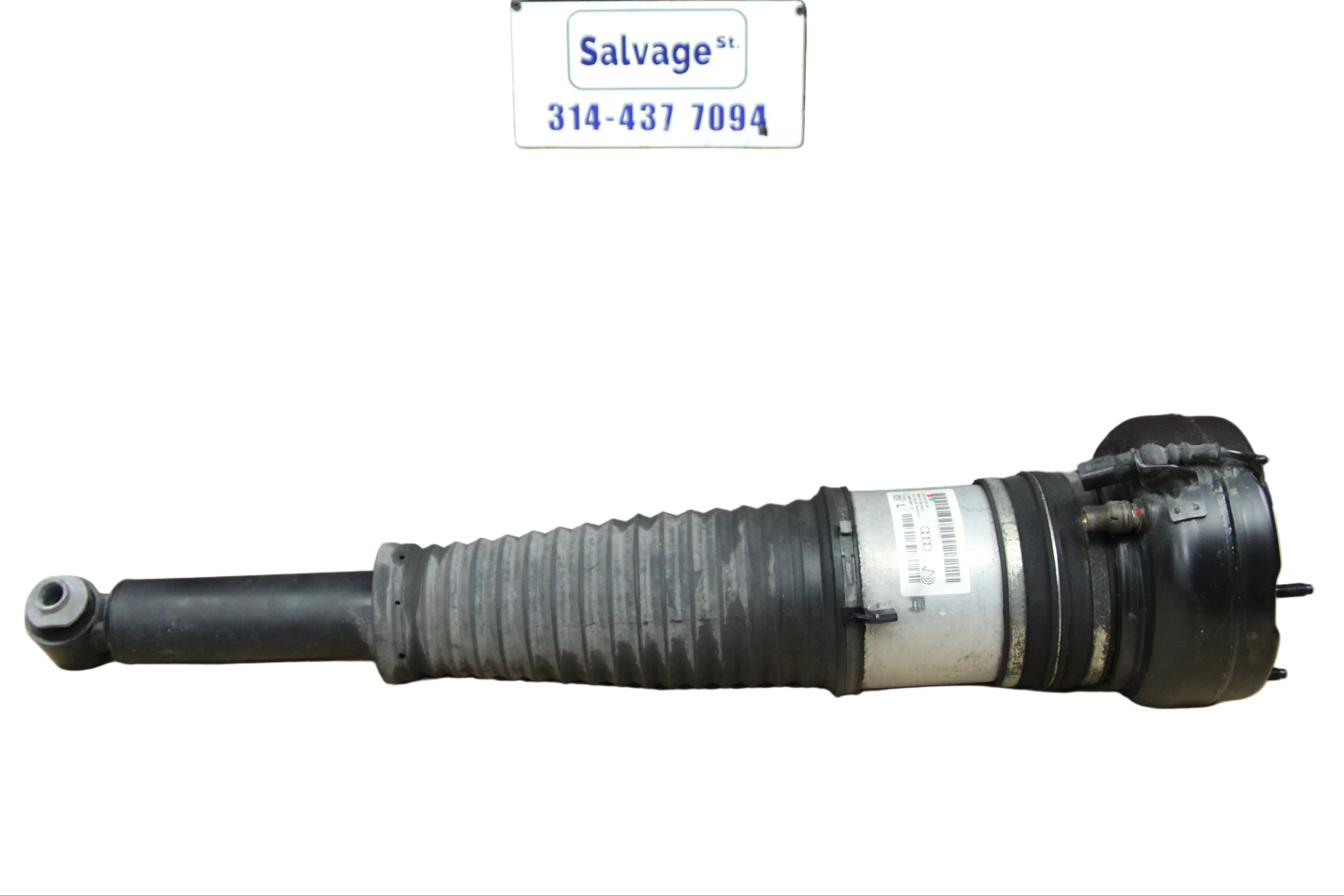 11-14 Audi A8 Quattro Rear Driver LH Side Air Shock Strut Assembly 4H0 616 001 M