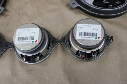 06-11 CHALLENGER CHARGER 300 OEM AUDIO SOUND RADIO SPEAKER SET
