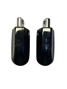 Harley Davidson OEM Black Streamliner Footpegs 50501800