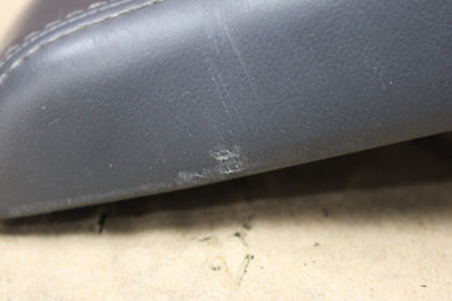 08-14 CHALLENGER SRT8 CENTER CONSOLE LID BLACK LEATHER ARMREST