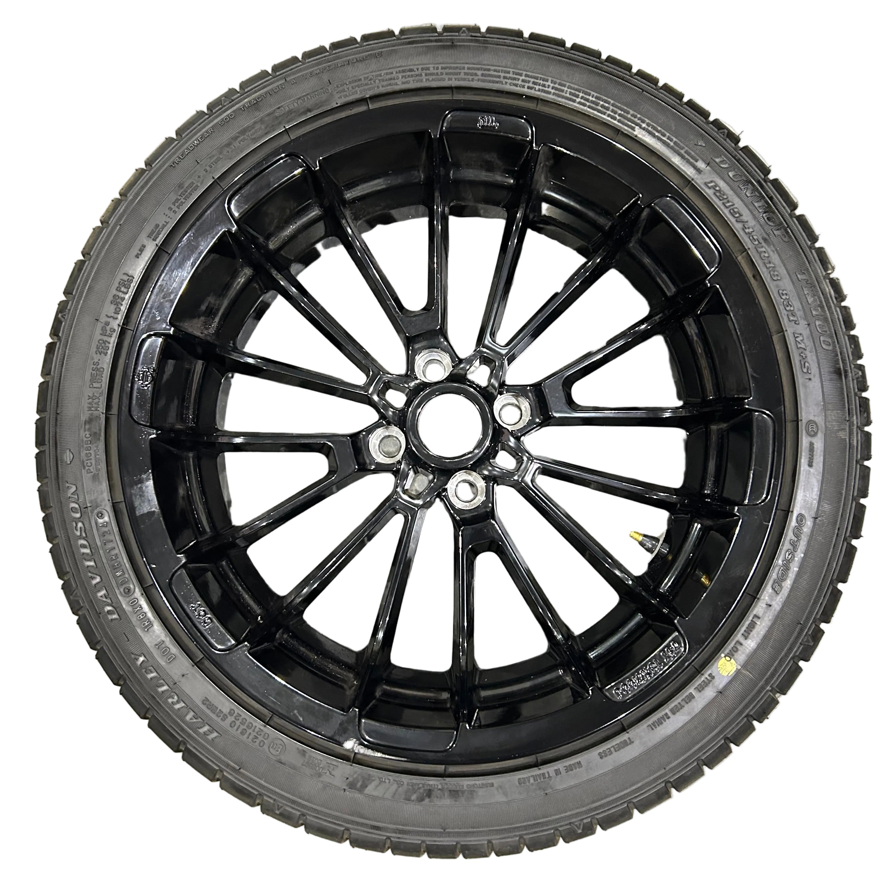 Harley Davidson OEM Trike Roulette Black 18 in Rear Wheel 40901028