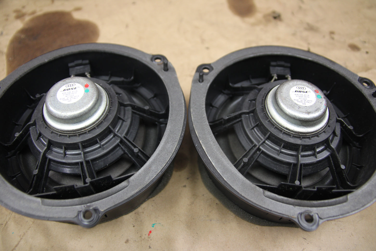 2011-2018 Audi A8L Quattro Sound Audio Speaker Set Assembly of 9 OEM Tested