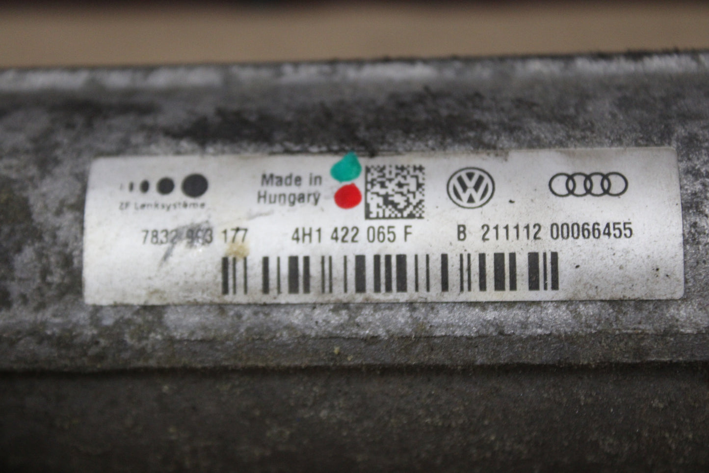 2011 - 2016 Audi S8 A8 Quattro Power Steering Gear Rack And Pinion Assembly OEM