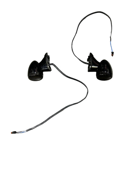 Harley Davidson OEM Road Glide Black Front Turn Signals 67800299 & 67800300